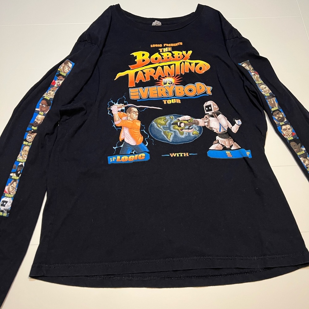 Logic Presents Bobby Tarantino Tee - Size Large 🎤👕